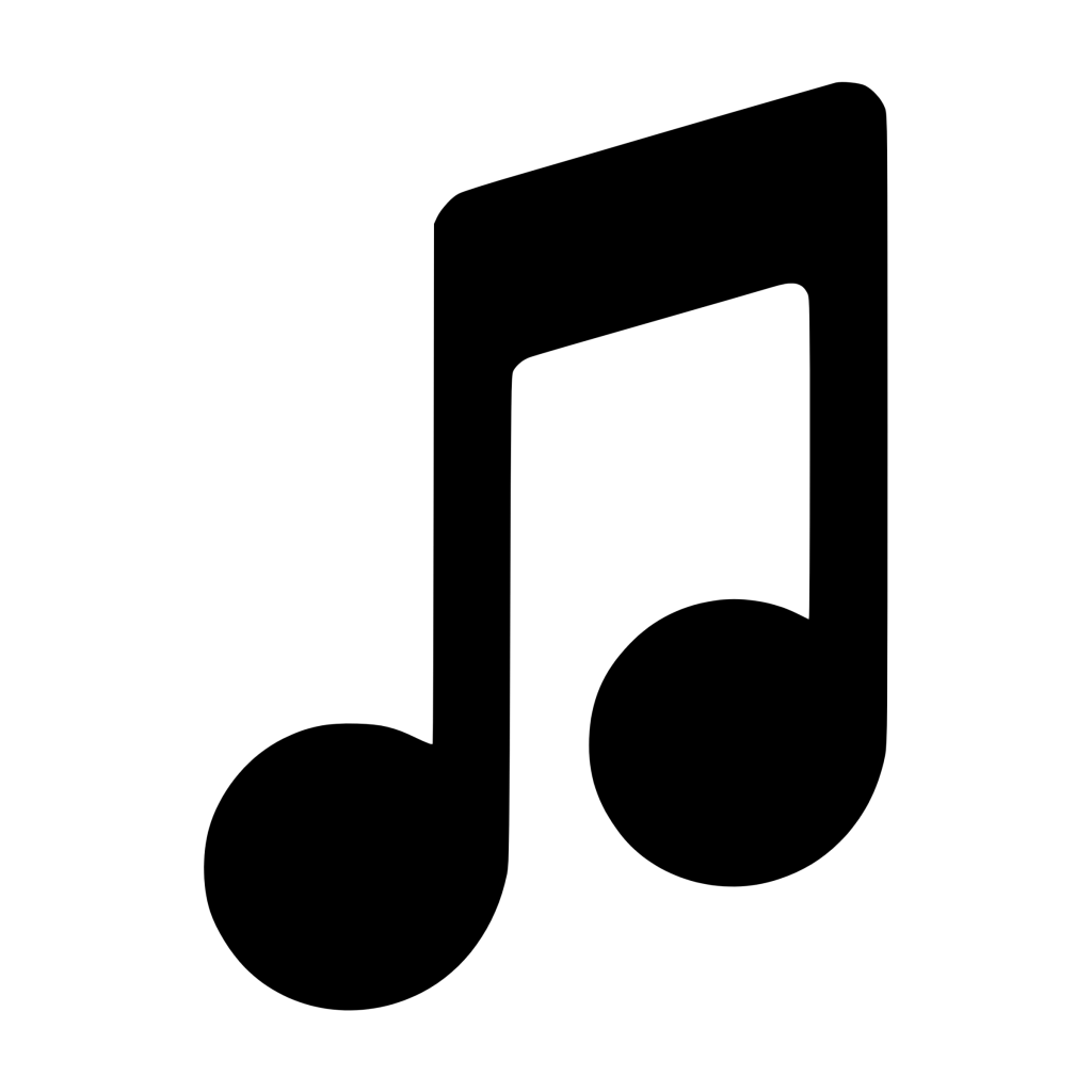 Musical Double Eighth Note